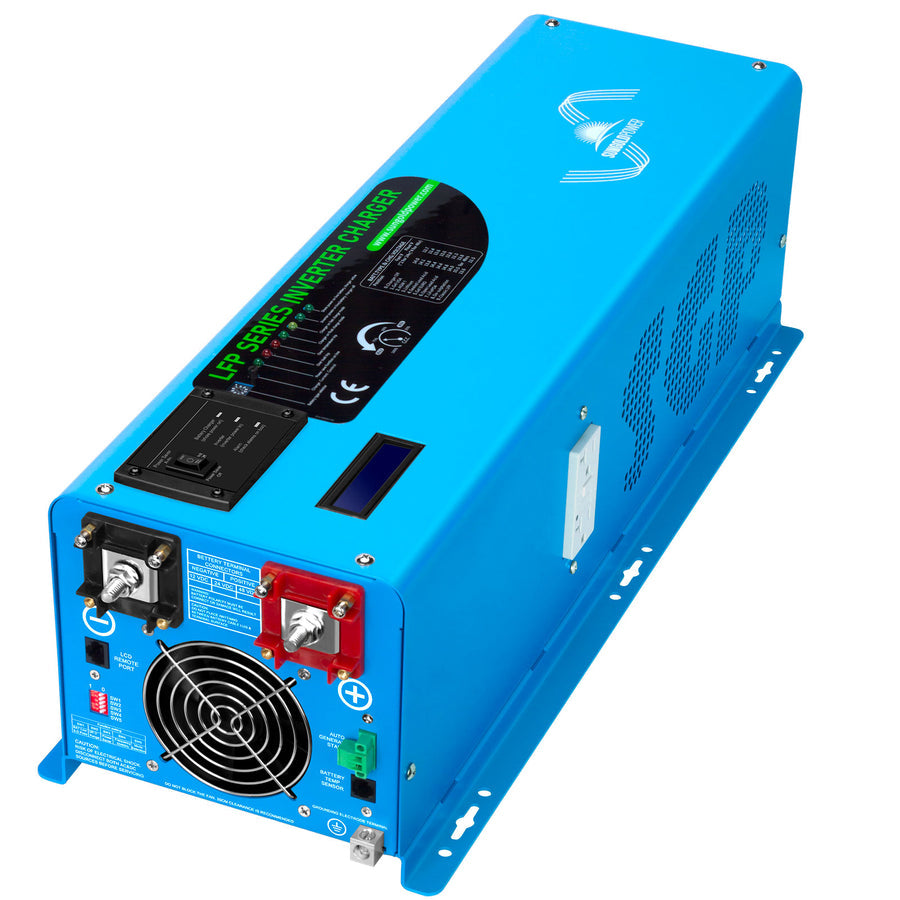 Sun Gold Power 4000W DC 12V Split Phase Pure Sine Wave Inverter With Charger