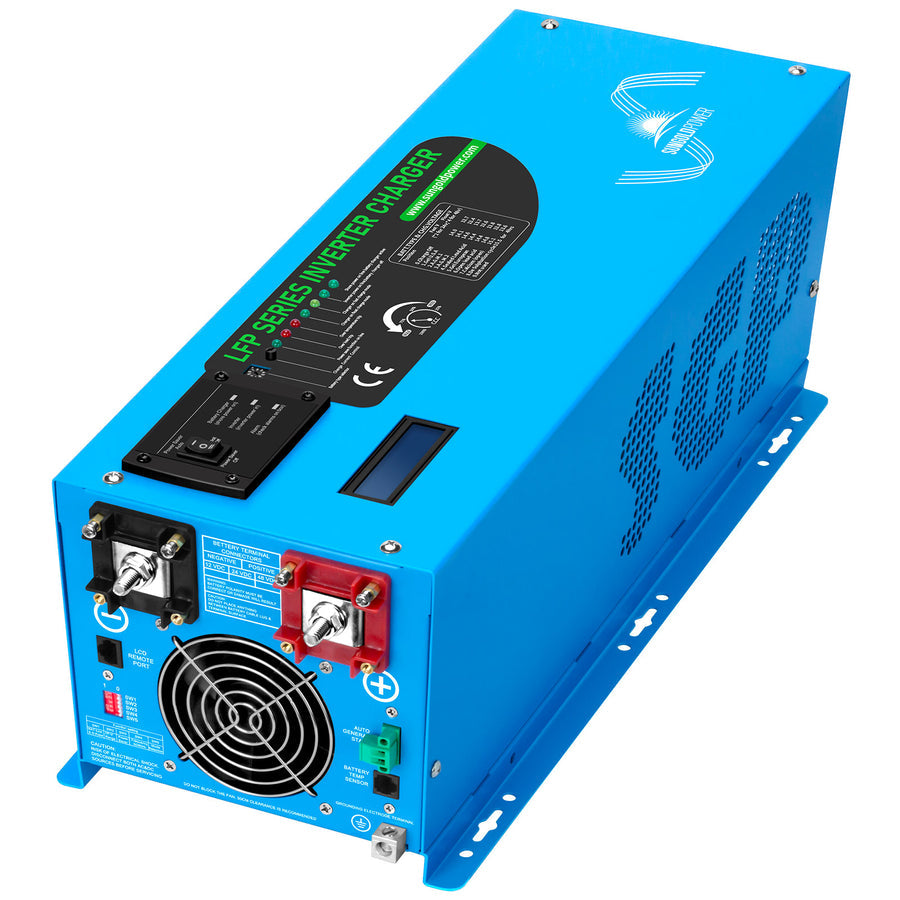 Sun Gold Power 3000W DC 12V Pure Sine Wave Inverter With Charger