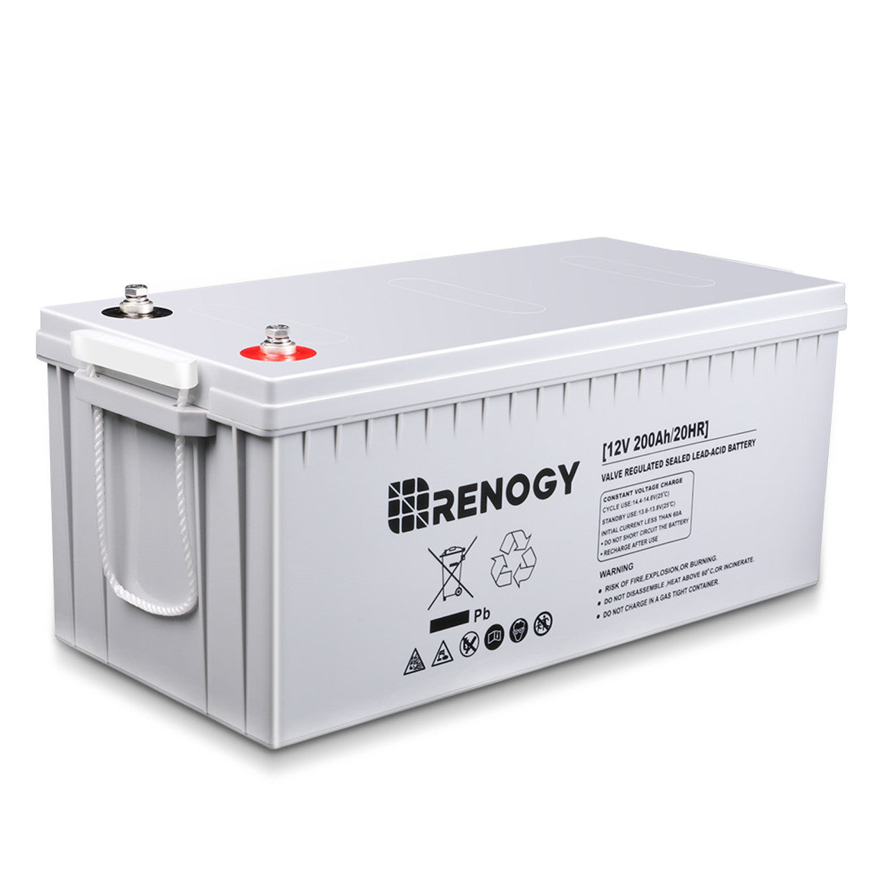 Renogy Deep Cycle AGM Battery 12 Volt 200Ah