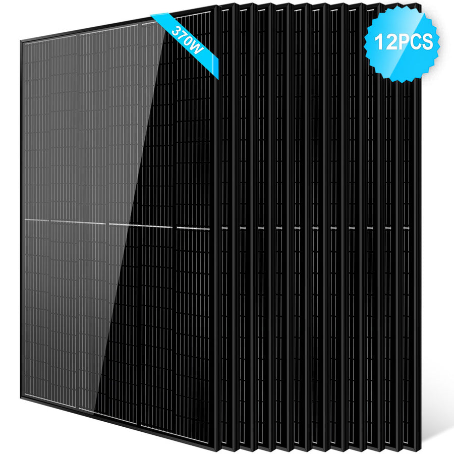 Sun Gold Power 370W Mono Black Solar Panel