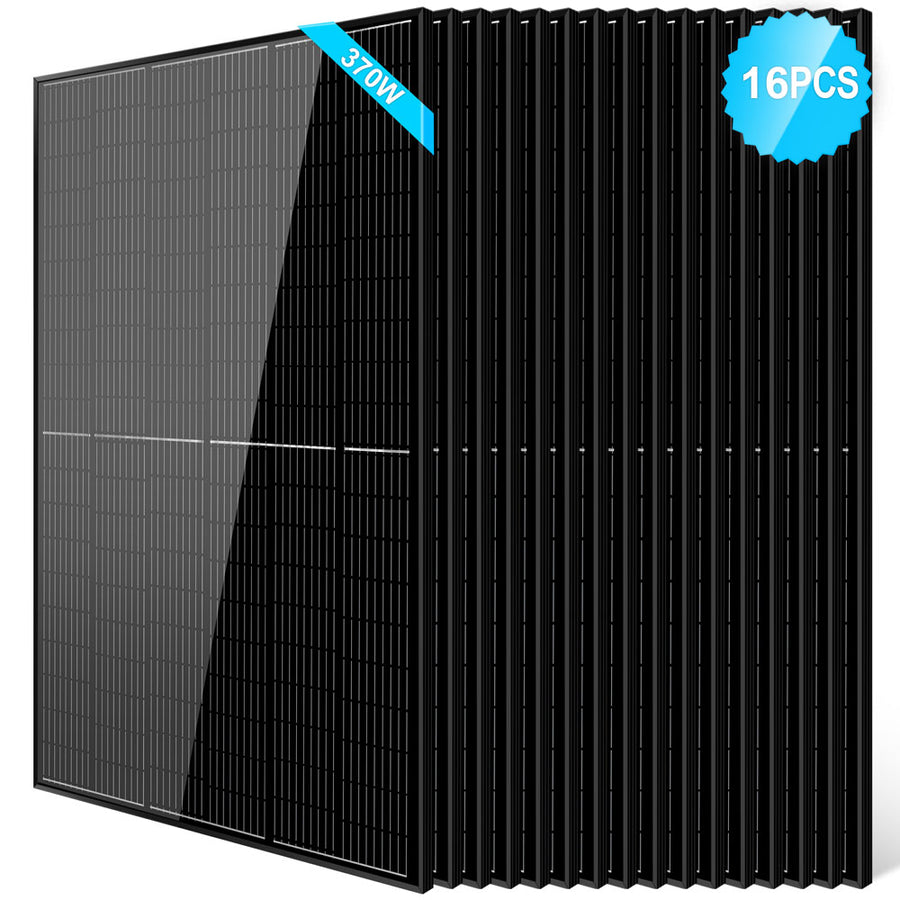 Sun Gold Power 370W Mono Black Solar Panel