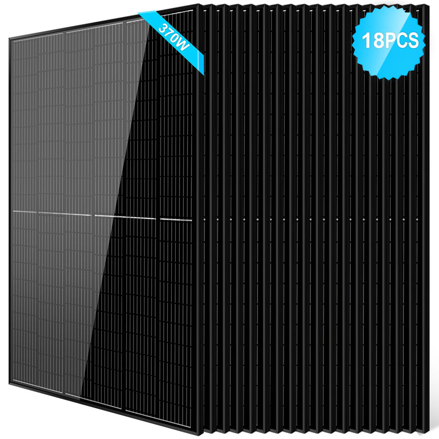 Sun Gold Power 370W Mono Black Solar Panel