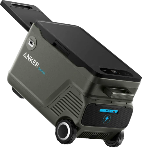 Anker EverFrost Portable Cooler 40 with 299Wh Battery(New), Powered by AC/DC or Solar