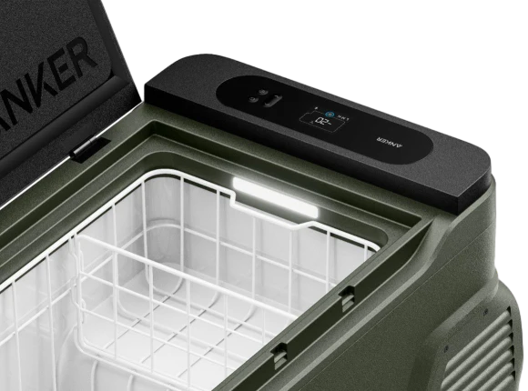 Anker EverFrost Portable Cooler 40 with 299Wh Battery(New), Powered by AC/DC or Solar