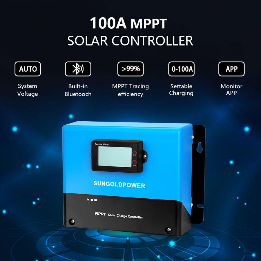 Sun Gold Power Off Grid Solar Kit 4000W Inverter 12VDC 120V/240V LiFePO4 Battery 1200 Watt Solar Back Up SGK-PR4S