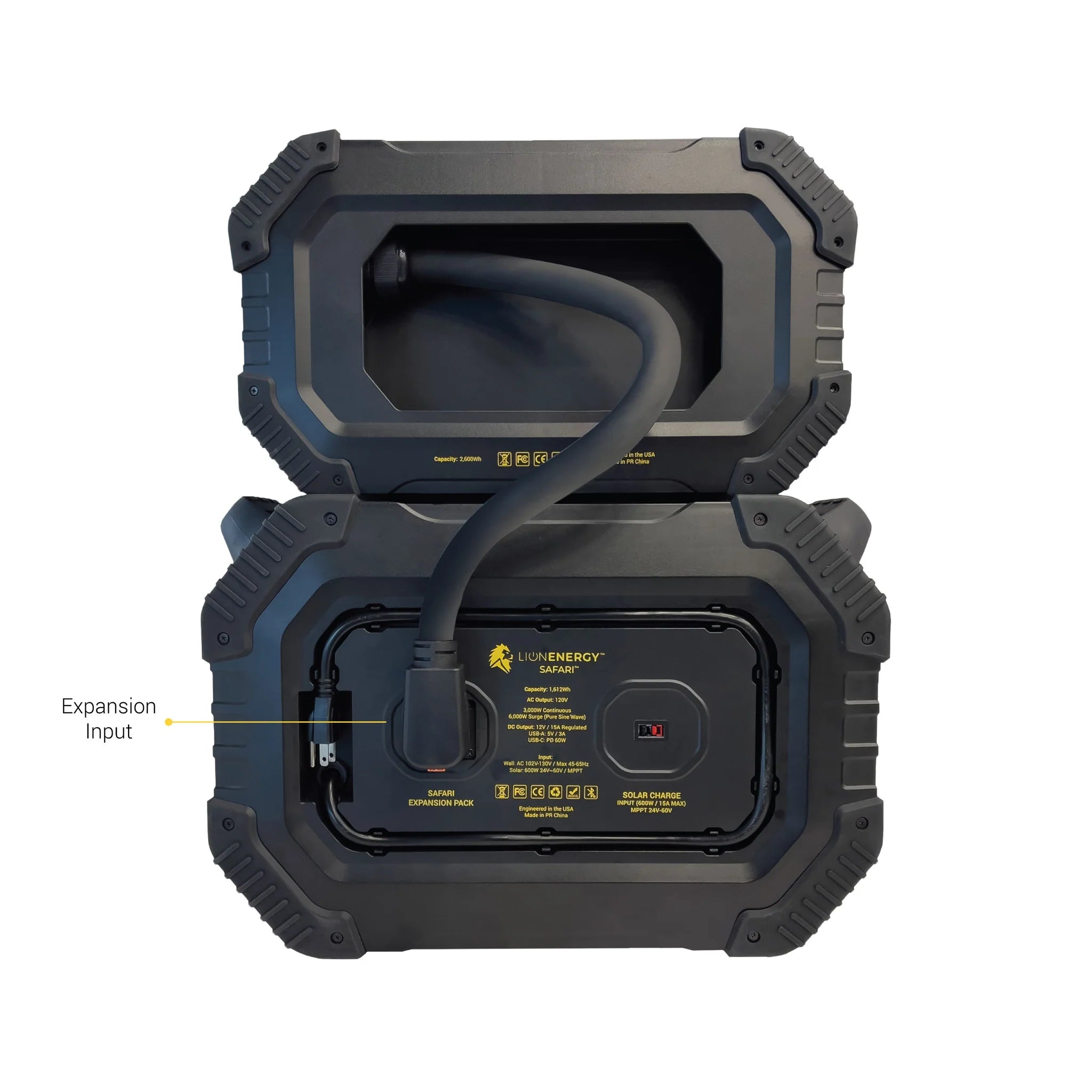 Lion Energy Safari Expansion Pack (Safari XP) - (2,688Wh, LifePO4)