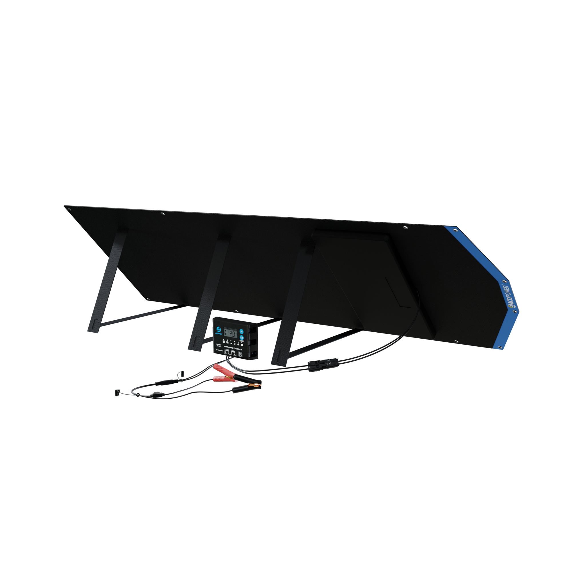 ACOPower Ltk 120W Foldable Solar Panel Kit With Included ProteusX 20A Charge Controller