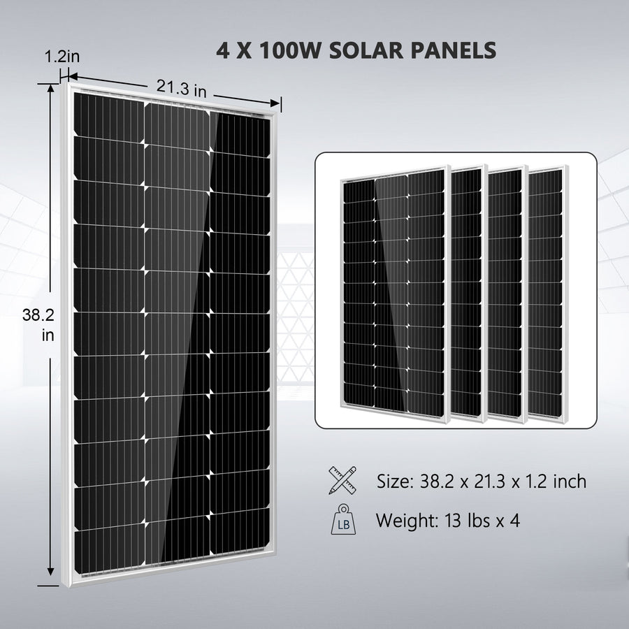 Sun Gold Power  Off Grid Solar Kit 3000W Inverter 12VDC 120V Output LifePO4 Battery 600 watt Solar Back Up SGK-PRO3