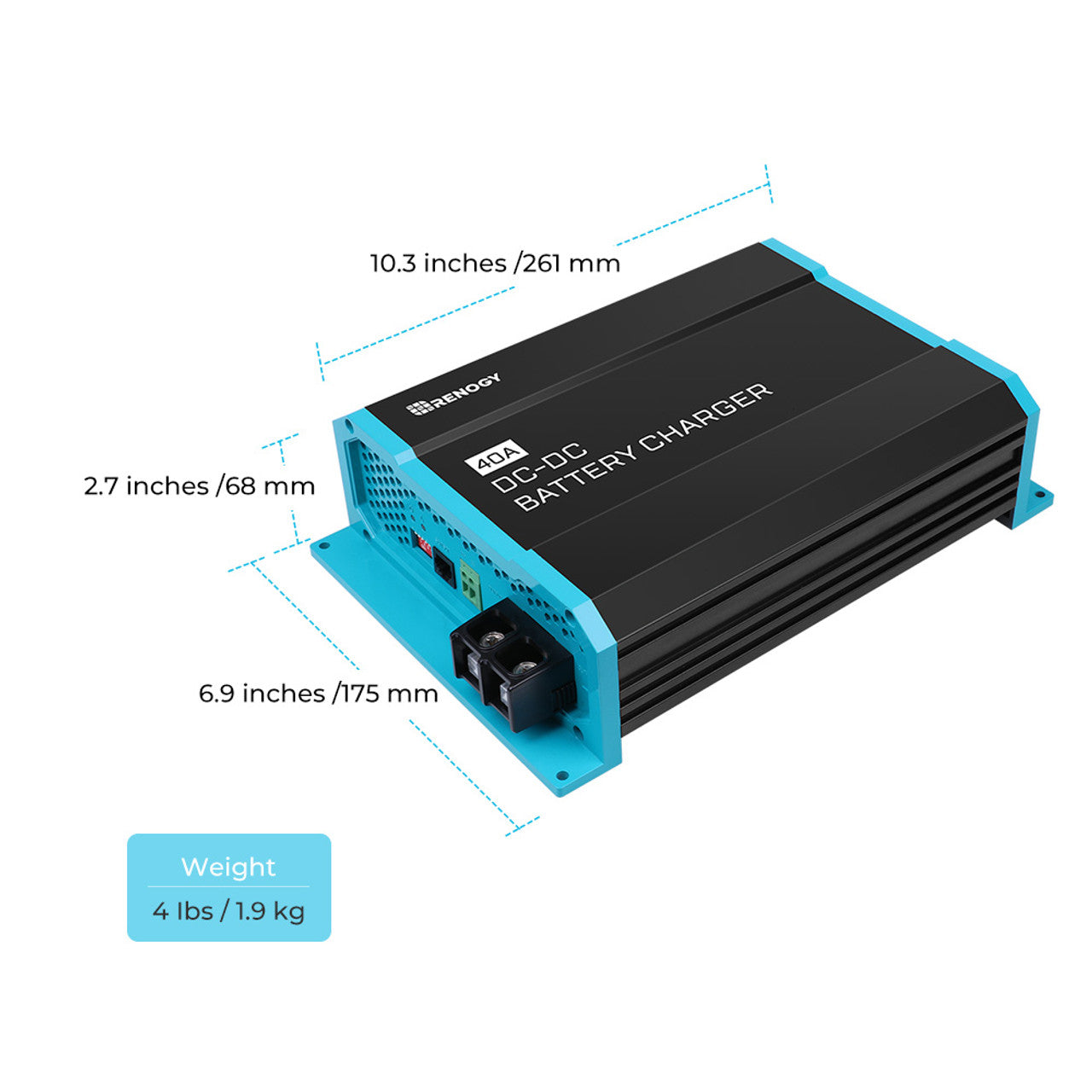 Renogy 12V 40A DC to DC On-Board Battery Charger