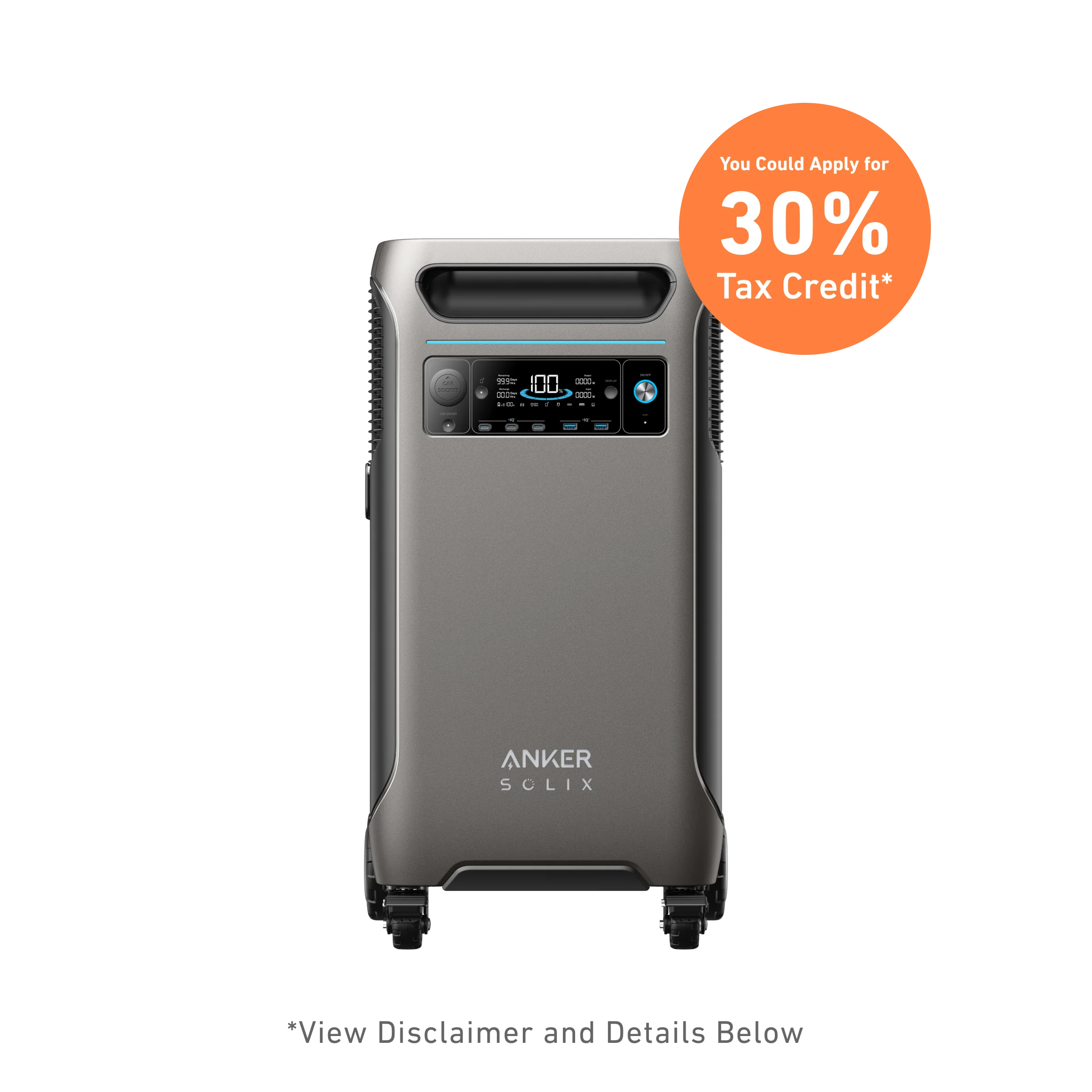 Anker SOLIX F3800 Portable Power Station 3840Wh | 6000W