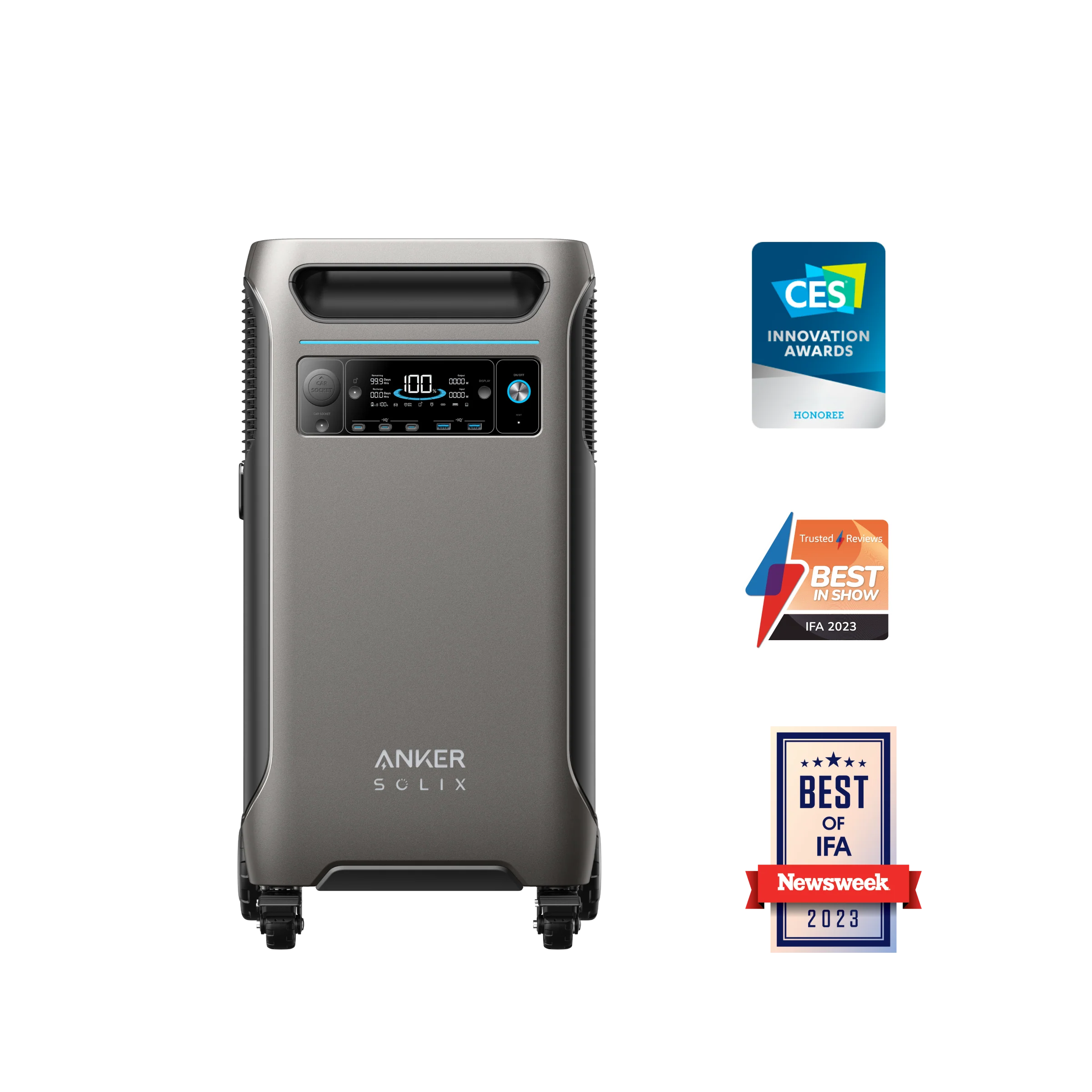 Anker SOLIX F3800 Portable Power Station 3840Wh | 6000W