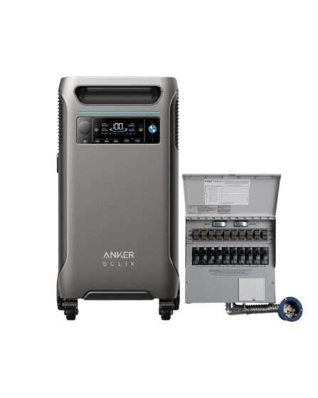 Anker SOLIX F3800 + Home Backup Kit (Transfer switch + cable)