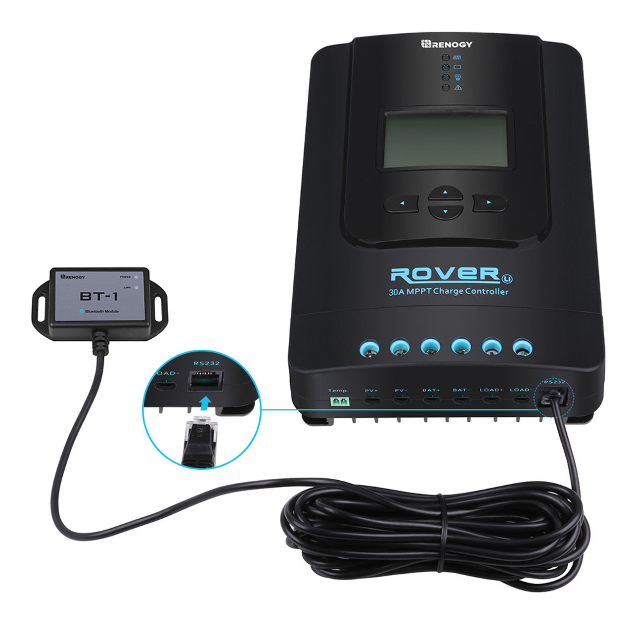 Renogy Rover Li 30 Amp MPPT Solar Charge Controller