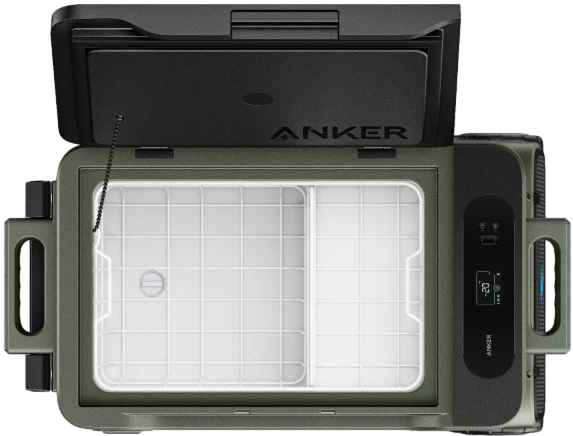 Anker EverFrost Portable Cooler 30 with 299Wh Battery(New), Powered by AC/DC or Solar