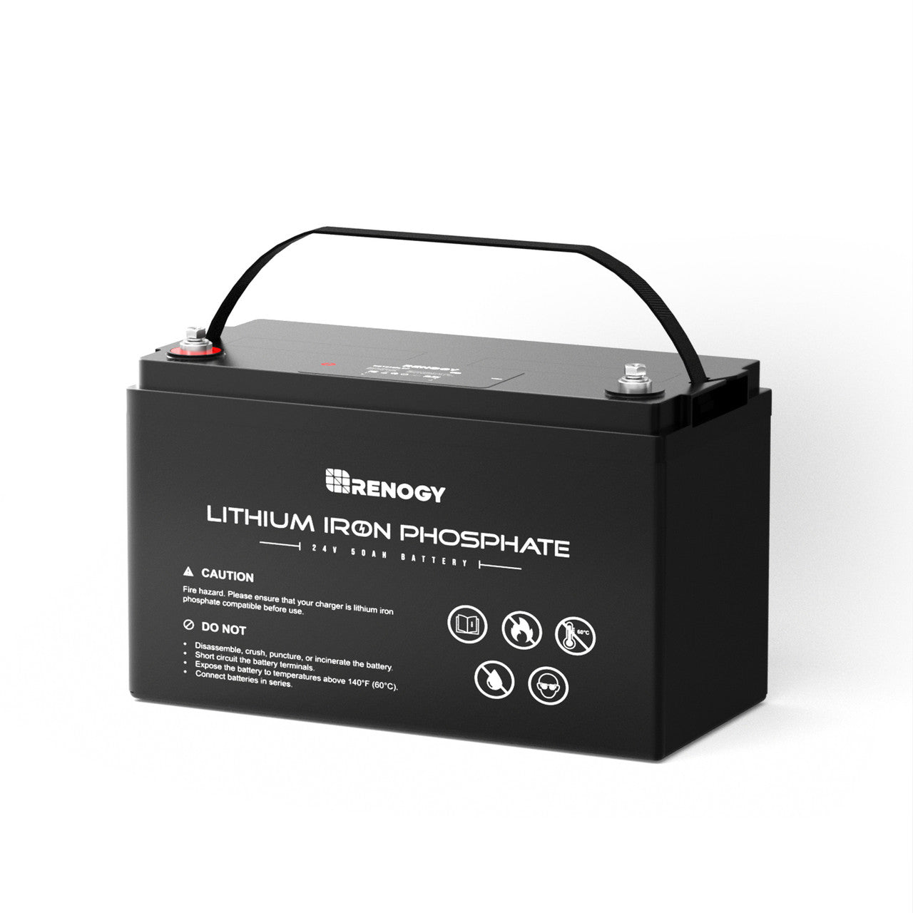 Renogy 24V 50Ah Lithium Iron Phosphate Battery