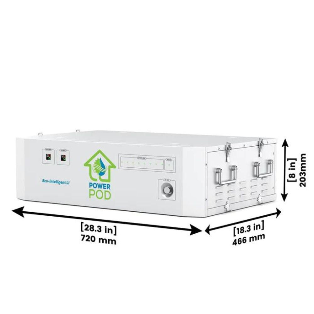 Nature's Generator Powerhouse Lithium Power Addition Pod with Solar Panel