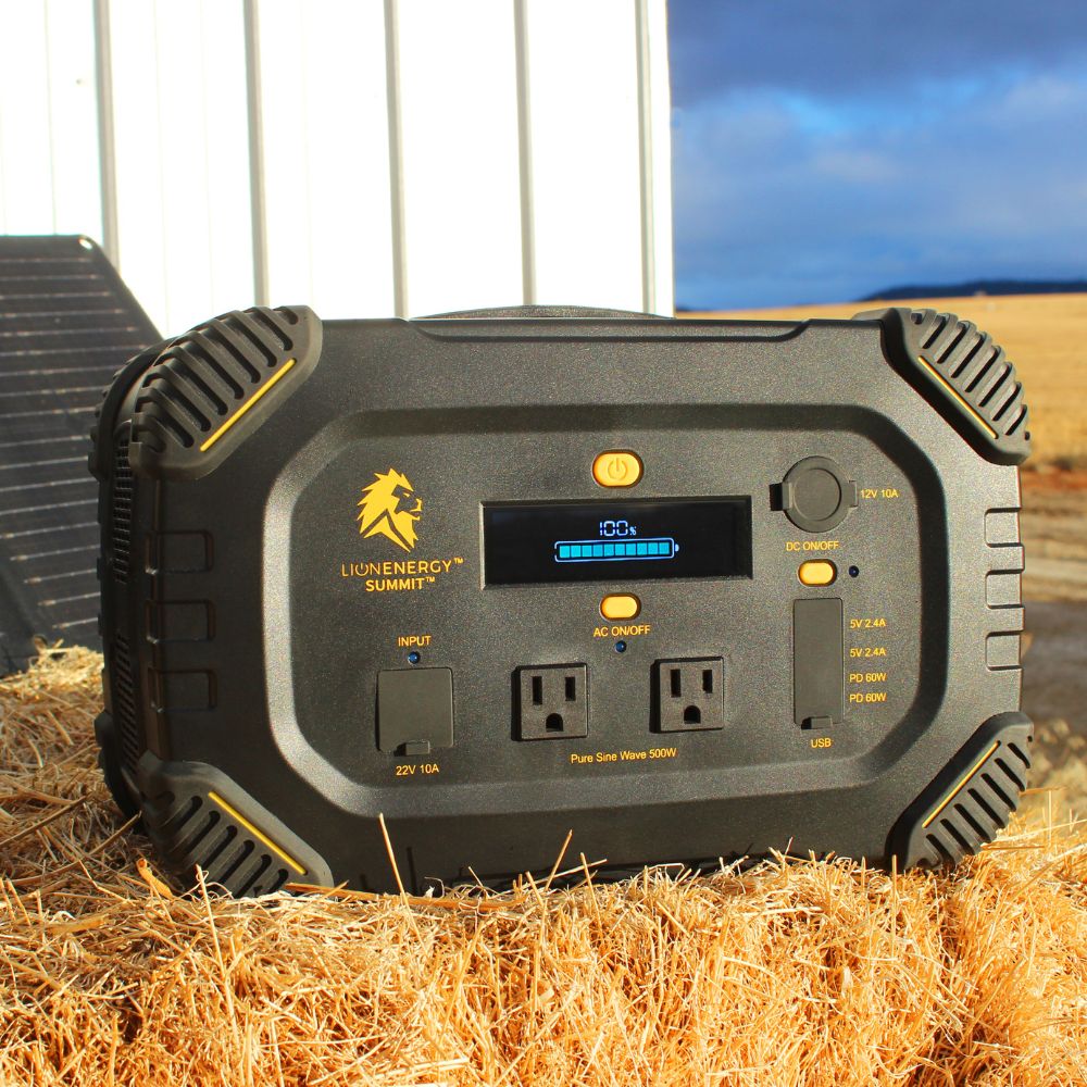 Lion Energy Summit Portable Solar Powered Generator