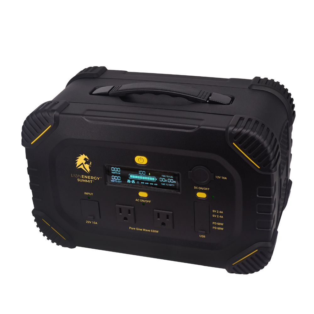 Lion Energy Summit Portable Solar Powered Generator