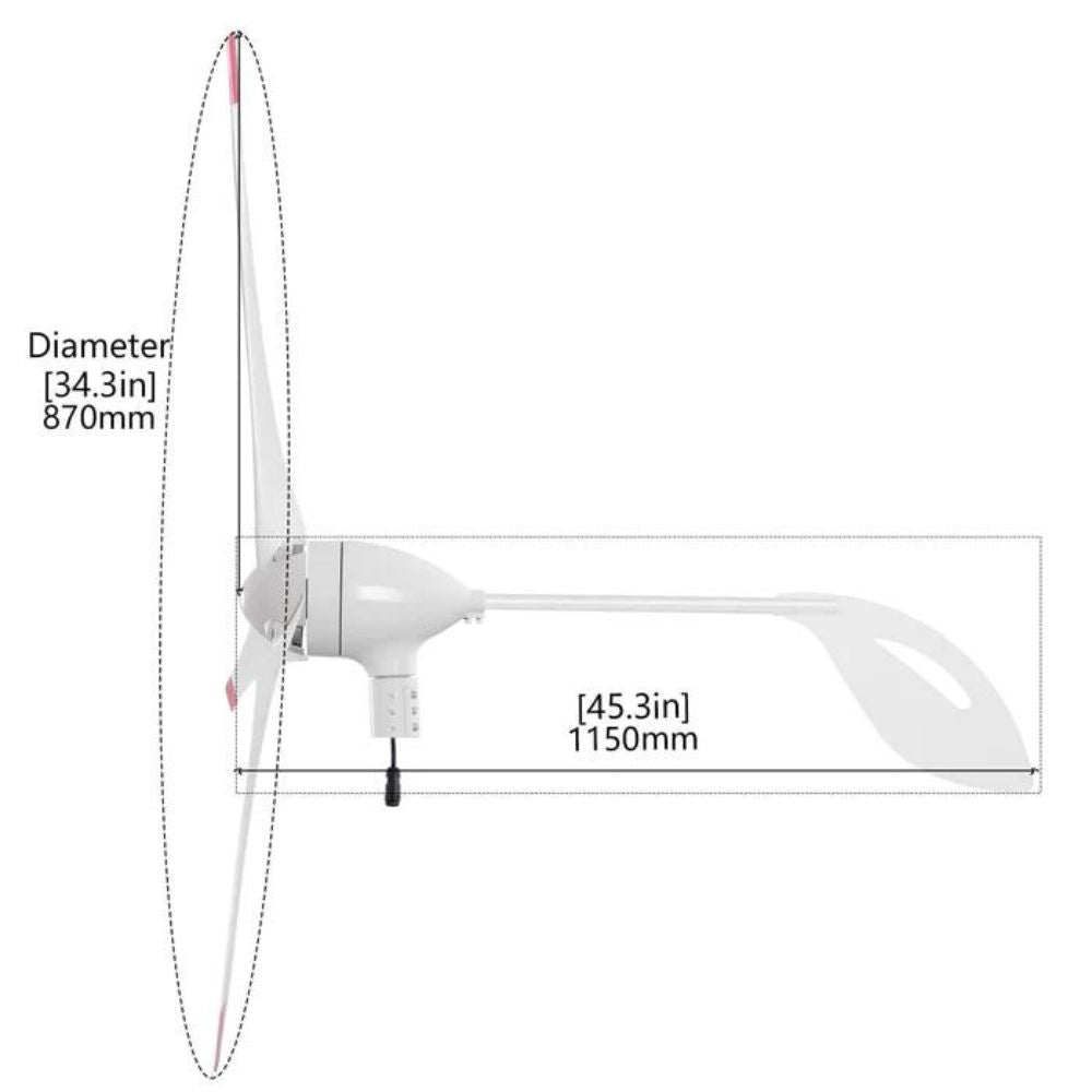 Nature's Generator All-in-One Powerhouse Wind Turbine