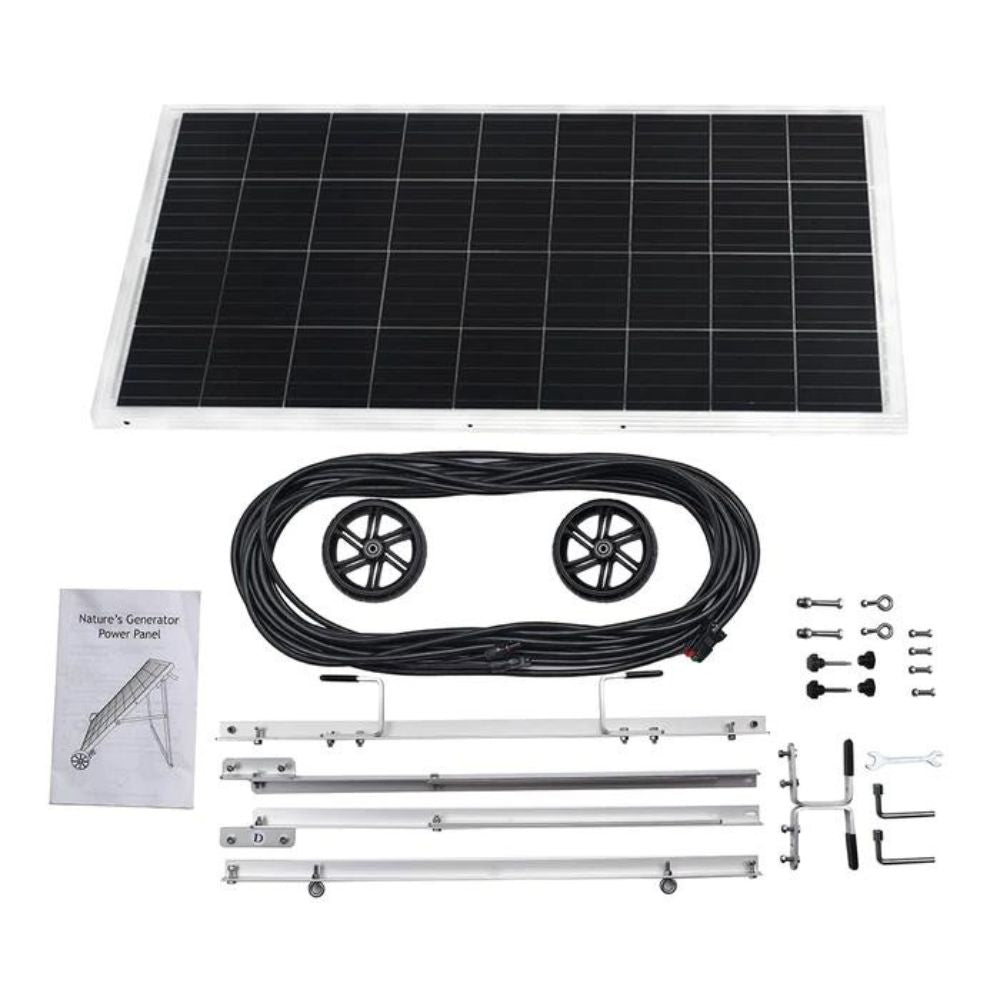 Nature's Generator Platinum - PE System with 3 Solar Panels and Power Transfer Kit