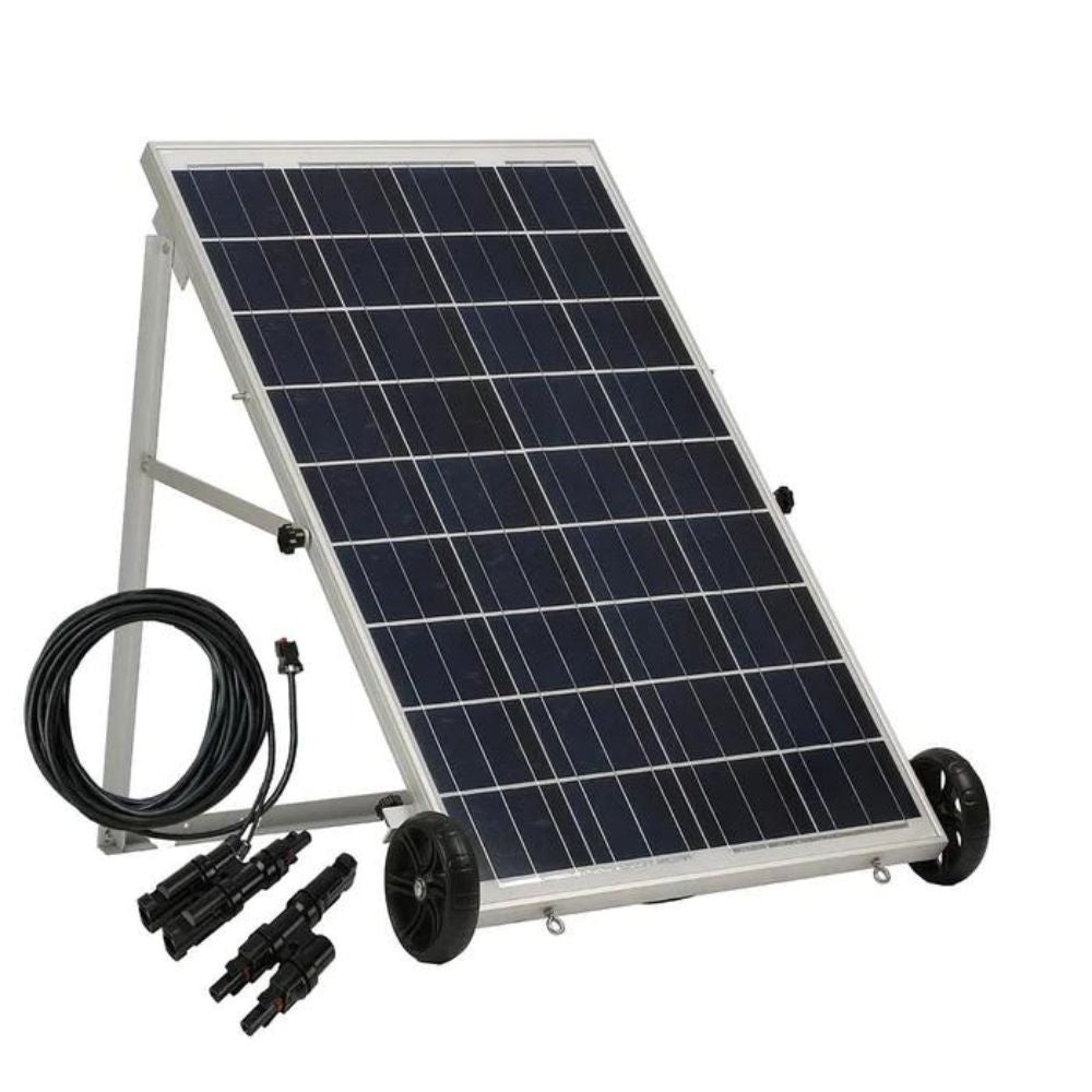 Nature's Generator Solar Power Panel with 50 Foot Cable and MC4 Branch Connector