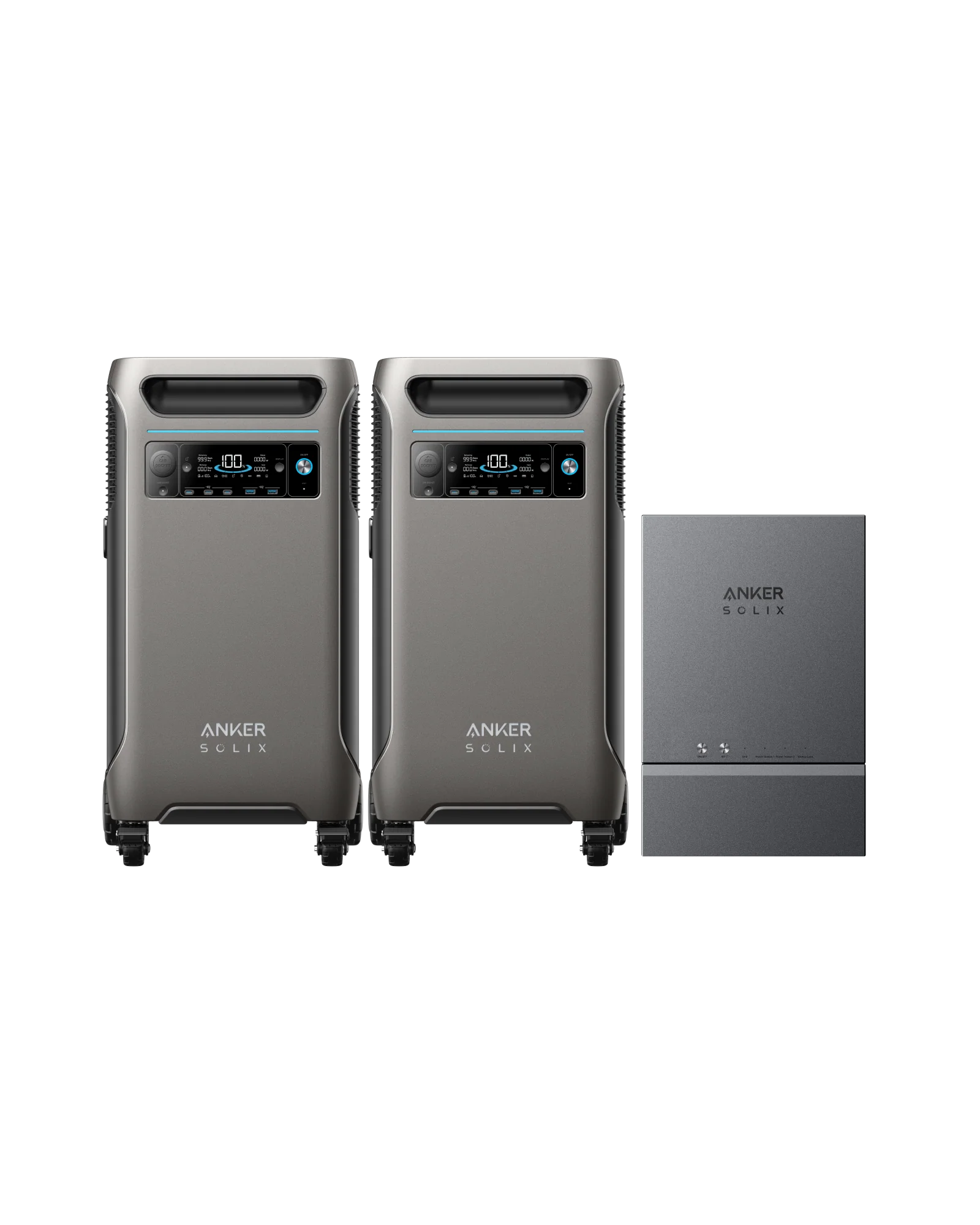 2× Anker SOLIX F3800(12kW | 7.68kWh) + Smart Home Power Kit