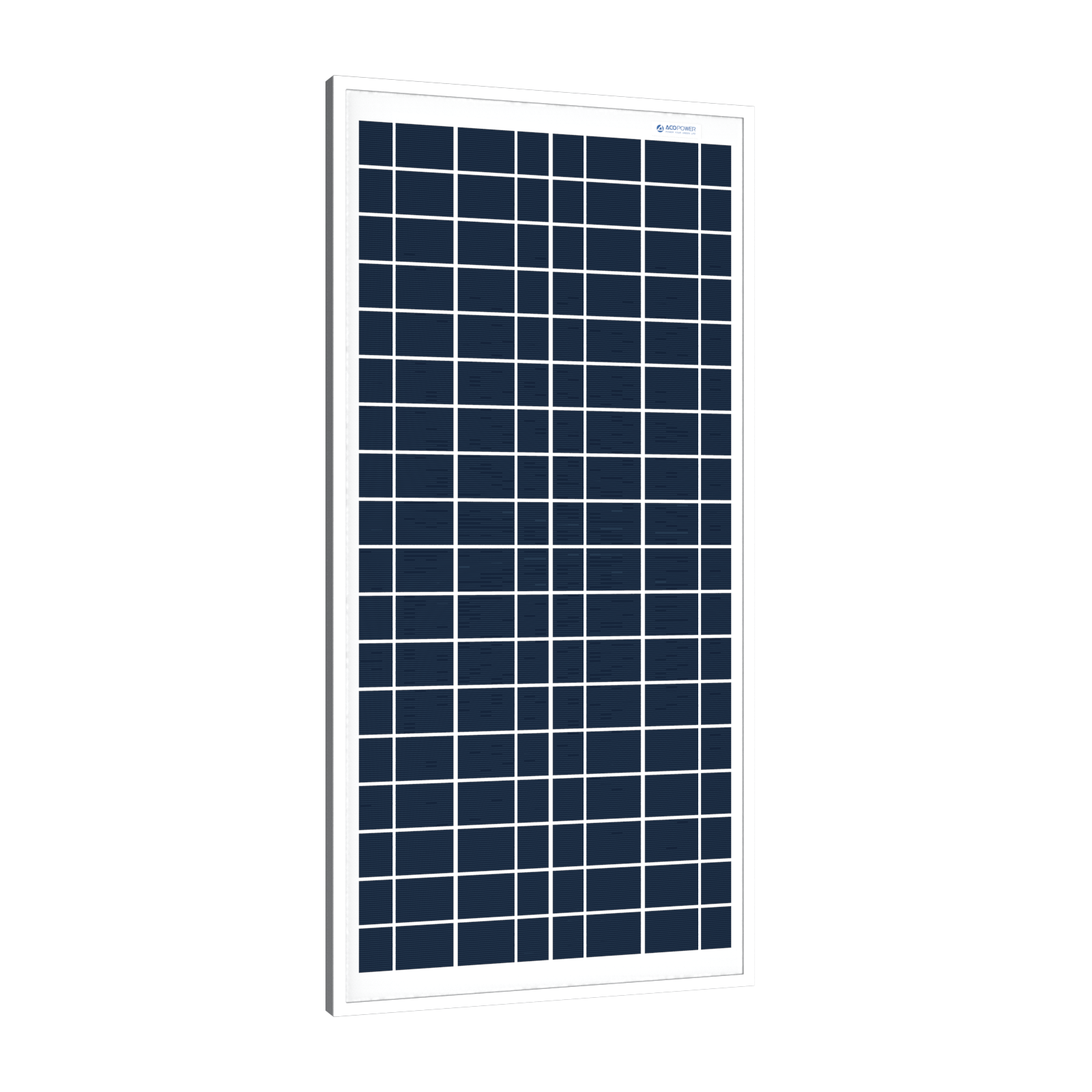 ACOPOWER 35 Watts Poly Solar Panel Module for 12 Volt Battery Charging